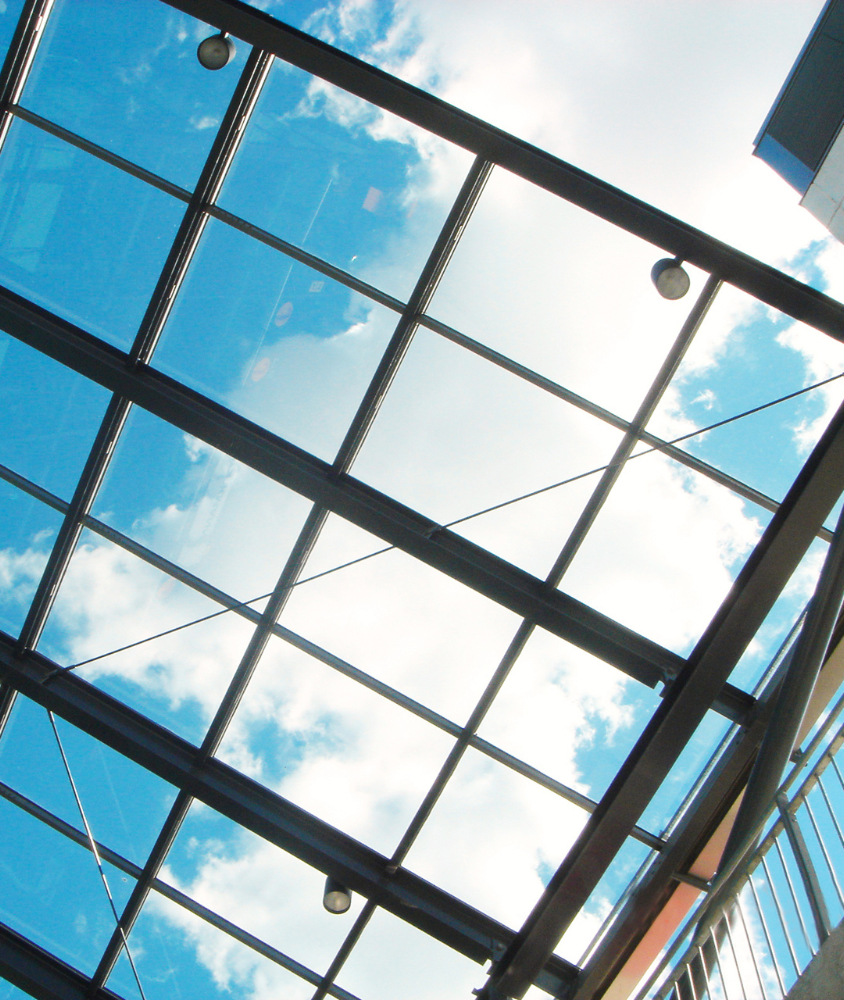 teto de vidro em Belo Horizonte